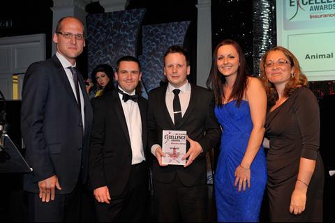 UK Claims Excellence Awards 2013 Outstanding Broker Claims Team of the Year